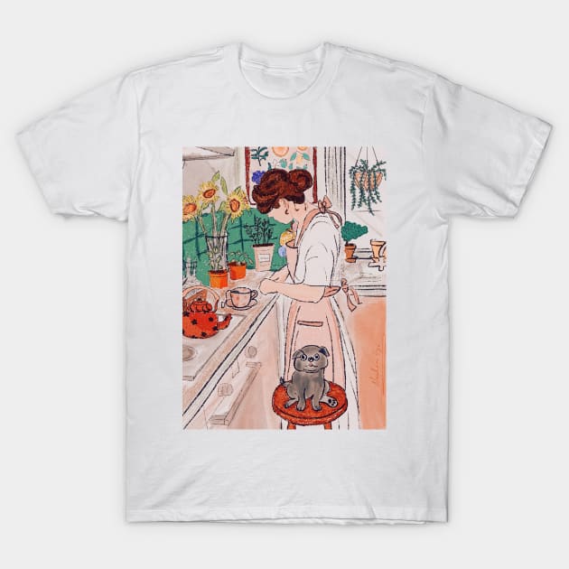 Afternoon tea T-Shirt by JustNadia